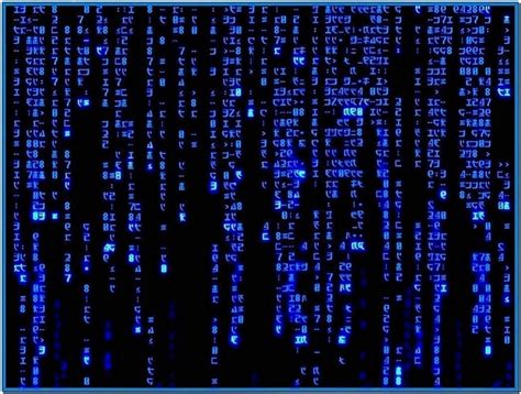 Matrix screensaver animated gif - Download free