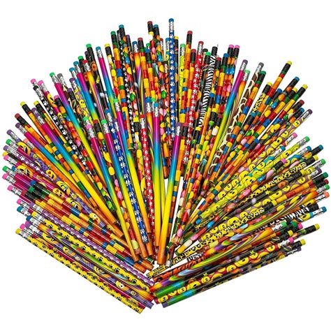 Pencil Assortment – 7.5 inches Assorted Colorful Pencils for Kids (Pack ...