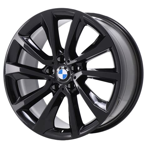 BMW X6 2015 - 2019 GLOSS BLACK Factory OEM Wheel Rim (Not Replicas ...