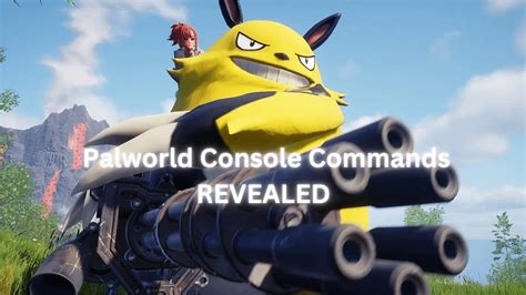 Palworld Console Commands - REVEALED