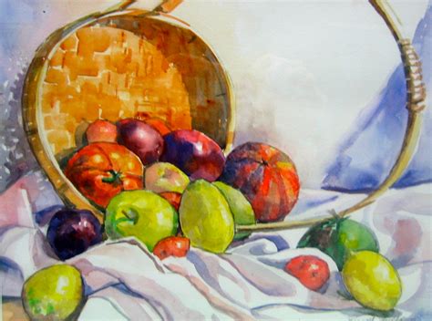 Watercolor Painting Fruit Still Life at GetDrawings | Free download