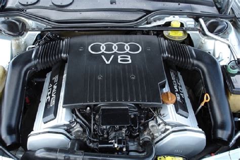 Audi V8 Quattro engine photo - AudiWorld