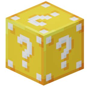 Question Lucky Color Pixel Box With Question Papercraft Mini Dirt Block ...