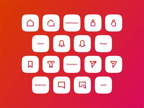 Simple Icon Set by Mhd Afrizal SA on Dribbble