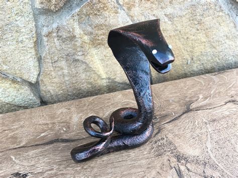 Hand forged snake iron snake iron cobra home decor ideas | Etsy