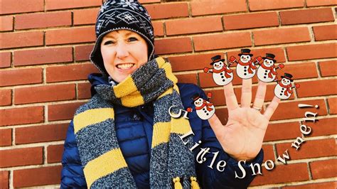 5 Little Snowmen Fingerplay - YouTube