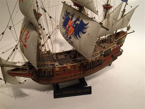 1607 Spanish galleon Model Sail Ship 1:100 Scale Built From Imai Kit Of ...