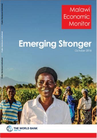 Malawi Economic Monitor, October 2016 : Emerging Stronger