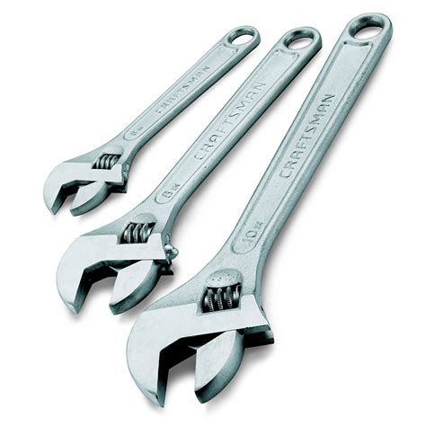 Craftsman 3 pc. Adjustable Wrench Set