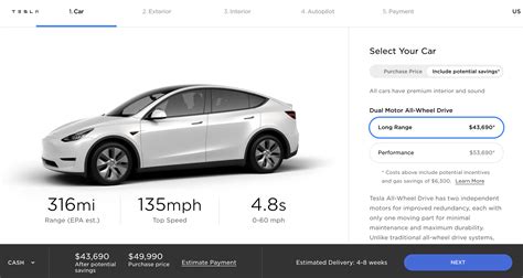 Tesla lowers the starting price of its Model Y electric SUV – stips