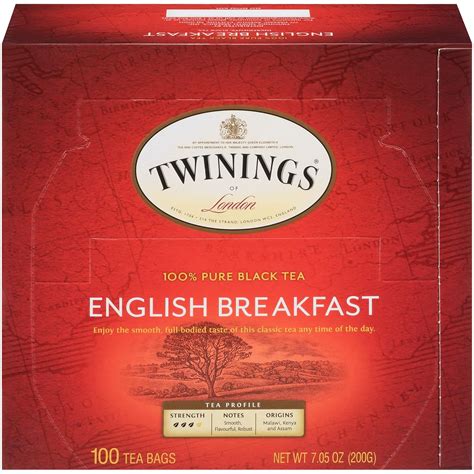 Amazon.com : Twinings English Breakfast Black Tea, 100 Individually ...