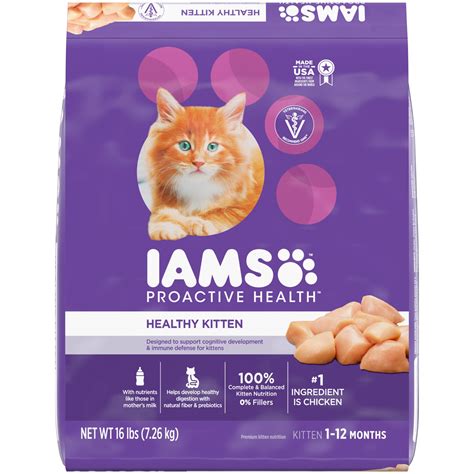 Iams ProActive Health Chicken Dry Kitten Food, 16 lbs. | Shop Your Way ...