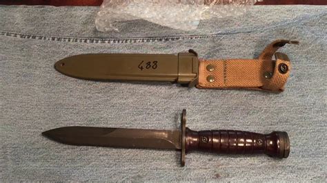 Classic Firearms M1 Carbine Bayonet Product Review - YouTube