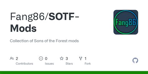 GitHub - Fang86/SOTF-Mods: Collection of Sons of the Forest mods