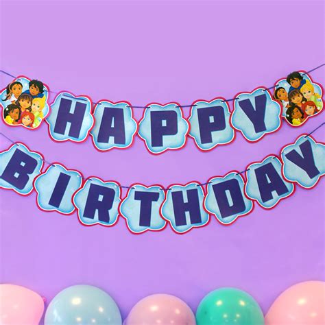 Dora and Friends Birthday Party Banner | Nickelodeon Parents