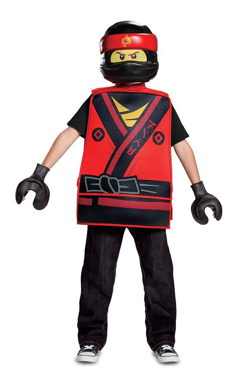 Lego - Ninjago Movie Kai Basic boys costume 6S - Walmart.com - Walmart.com