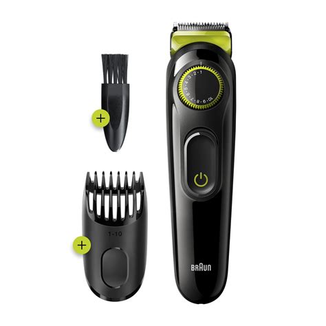 Braun BT3221 Mens Rechargeable Beard Trimmer and Hair Clipper - Walmart ...