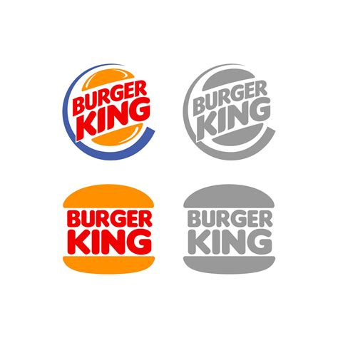 Burger King logo. Burger king logo icon Vector 25270599 Vector Art at ...