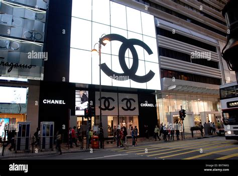 Chanel store, Canton road, Kowloon, Hong Kong, China Stock Photo ...