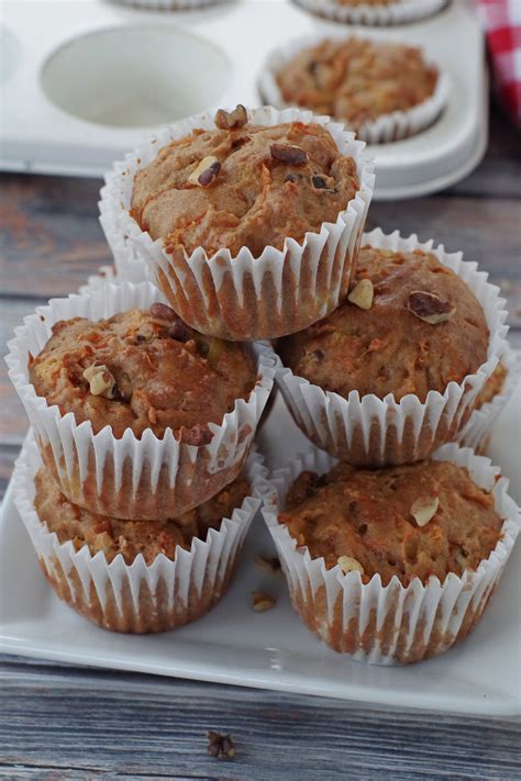 Healthy Carrot Muffin Recipe \ Weight Watchers- Food Meanderings