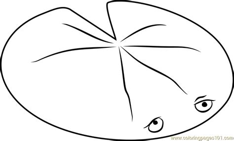 Lily Pad Clipart Black And White | Free download on ClipArtMag