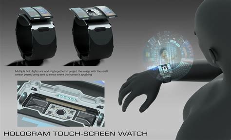 ArtStation - Hologram Wrist Communicator, Joao Felipe De Martini ...