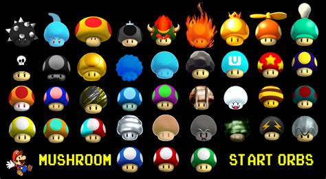 Mario Mushroom Start Orb Pack by chengwesley.deviantart.com on ...