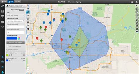 Drive Time Tool: Create Drive Time Polygon Maps | Maptive