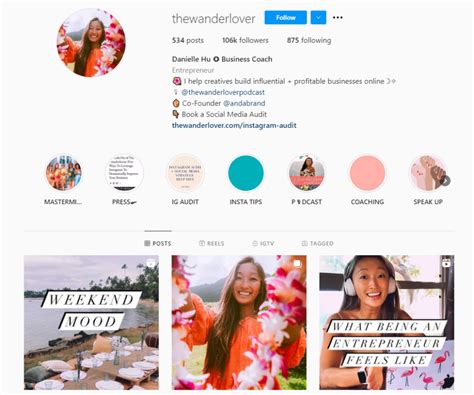 24 Examples of Stellar Instagram Business Profiles for Marketers on Any ...