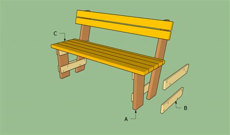 Free garden bench plans | HowToSpecialist - How to Build, Step by Step ...