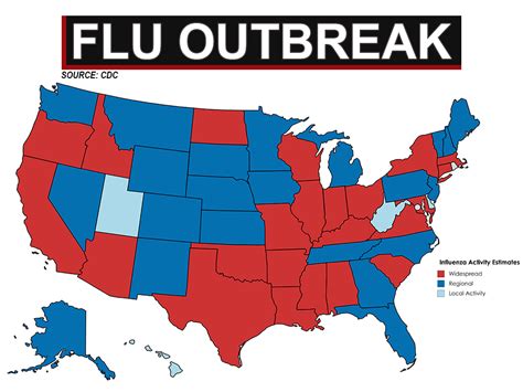 23 states showing widespread flu outbreaks - abcactionnews.com WFTS-TV