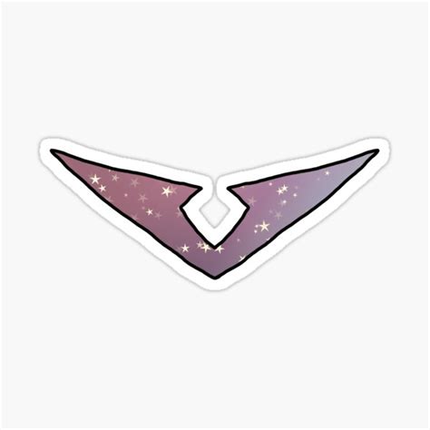 "voltron space symbol" Sticker for Sale by Teninchblades | Redbubble