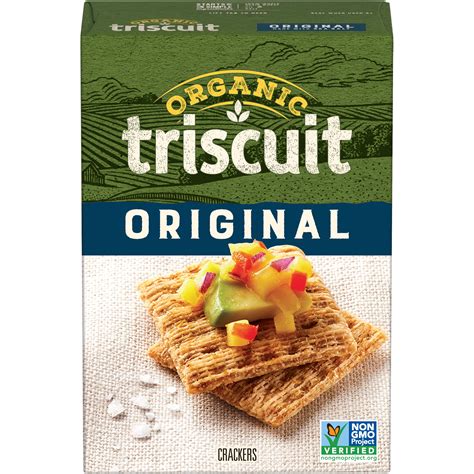 Organic TRISCUIT Crackers, Original Flavor, 1 Box (7 oz.) - Walmart.com ...