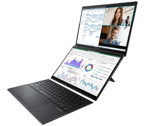 Asus Zenbook Duo OLED (2024) UX8406: Notebook mit zwei Bildschirmen ...