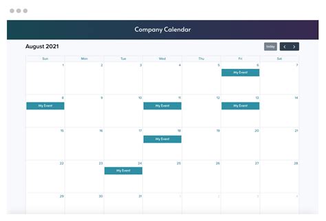 Create a Free Calendar Website | EventCreate