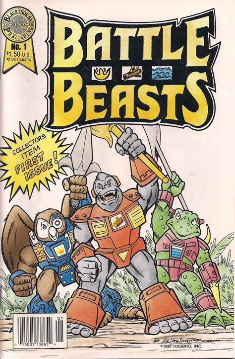 Battle Beasts #1 1988 | Comics For Sale Online