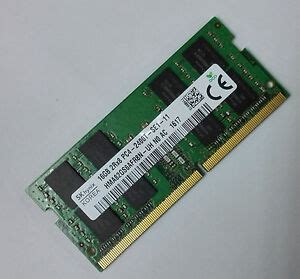 SK hynix 16GB 2Rx8 PC4-2400T-SE1-11 DDR4 2400 Laptop RAM 1.2v Good ...