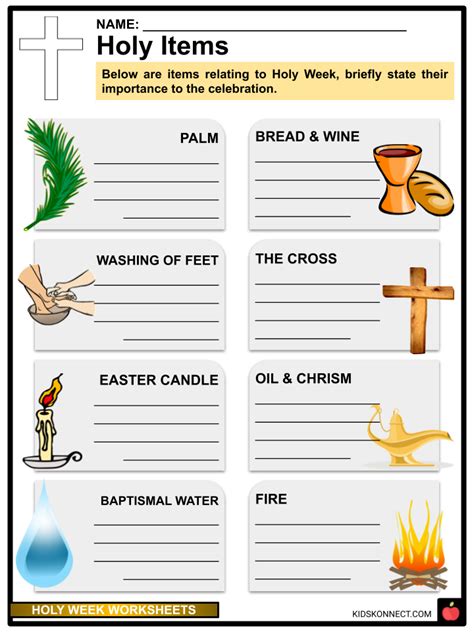 Holy Week Facts & Worksheets | Definition, Origin, History, Events