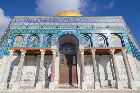 The Dome of the Rock on the Temple Mount Stock Image - Image of tourism ...