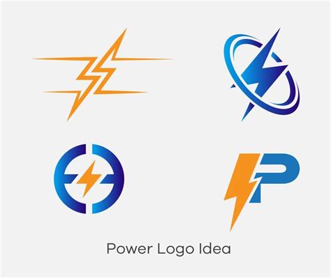 Premium Vector | Power Logo Design Ideas