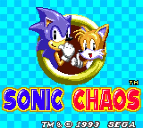 Game: Sonic Chaos [Sega Game Gear, 1993, Sega] - OC ReMix