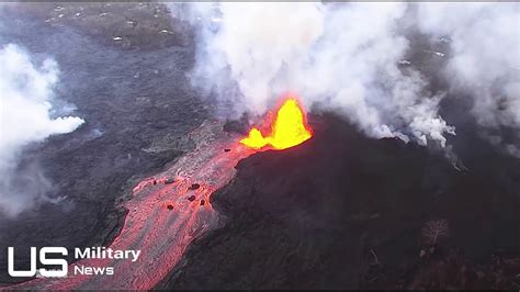 Hawaii volcano Live webcam of Kilauea amid fears of Hurricane Hectors ...