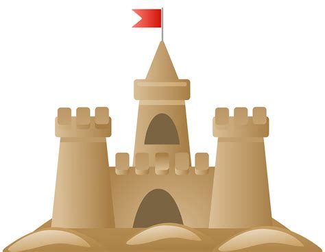 Transparent Background Sandcastle Clipart Free Transparent Clipart ...