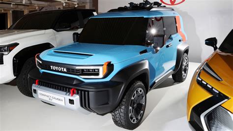 Toyota Compact Cruiser EV Arrives In Concept Form With Strong FJ ...