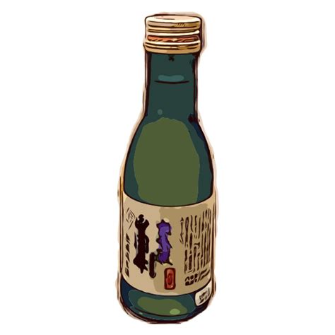 Sake bottle | Free SVG