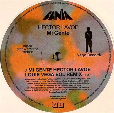 Hector Lavoe – Mi Gente (2008, Vinyl) - Discogs