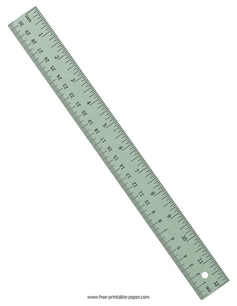 12 Ruler Printable - Printable Templates