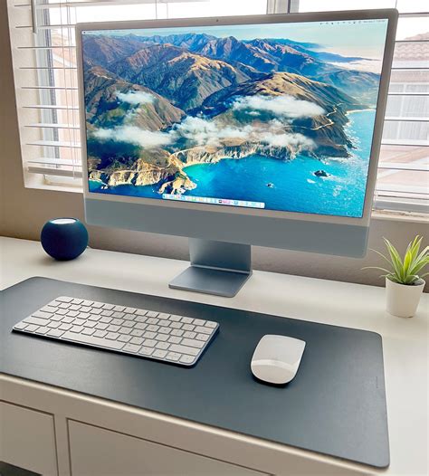 My blue M1 iMac setup : r/macsetups