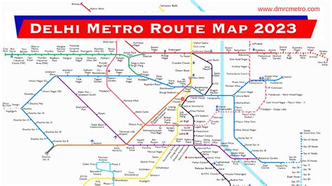 Delhi Metro Map 2023: Stations List (Download PDF)