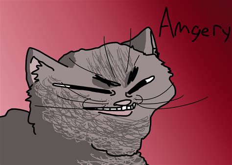 Funny angry cat haha. by CanadianArtGuy on Newgrounds